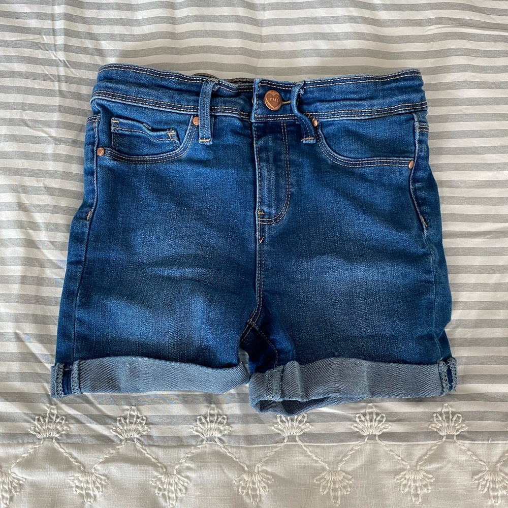 Girl jean shorts
